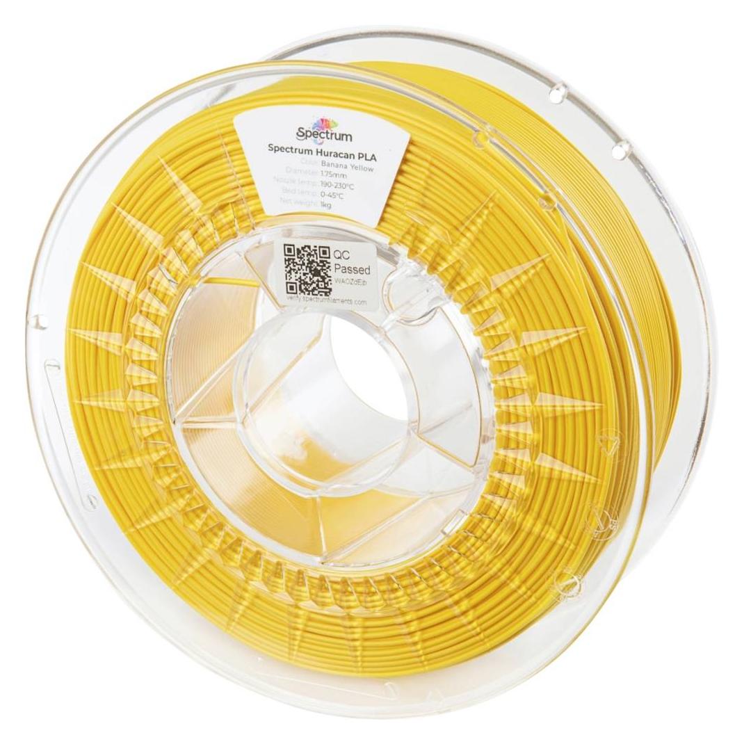 Spectrum Filaments 80921 Huracan PLA BANANA YELLOW Filament PLA Highspeed Filame (PLA, 1350 g, 1.75 mm) (80921)