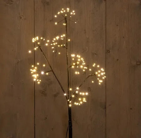 Anna's Collection Led Firework Branch Classic Black 60 cm