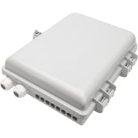 FTTH Verteiler Box für 16 LC/DX oder SC/SX Kupplungen, Spleißbox