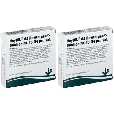 Neydil Nr.63 Revitorgan Dil.D 4 pro Ampullen vet. 2x 2x5x2 ml
