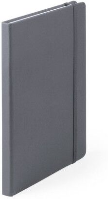 Bloc notes personnalisé Ciluxlin PU gris