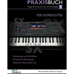 Keys-Expert Praxisbuch 1 Yamaha PSR SX-900/SX700