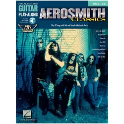 Aerosmith Classics - Guitar Play-Along Vol. 48 (Book/Online Audio), Fachbücher