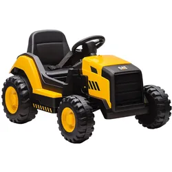 Elektrischer Traktor Offiziell CAT-lizenziert 12 V Aufsitztraktor mit Musik