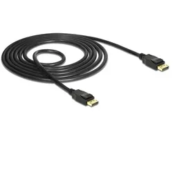 DeLOCK 85508 DisplayPort-Kabel 1,5 m Schwarz