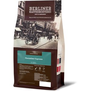 Berliner-Kaffeerösterei Kaffee Florentiner Espresso, ganze Bohnen, Arabica & Robusta, 1 kg