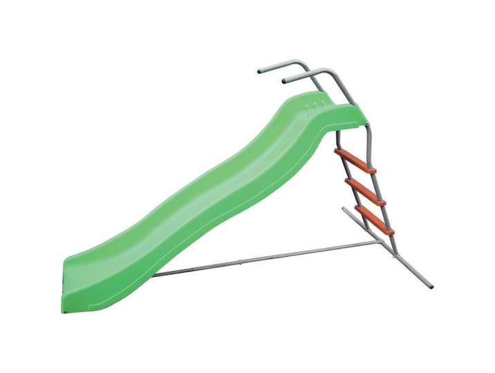 Habitat Garten Rutschbahn family, Grün, Metall, 36.5x110x188 cm, Freizeit & Co, Gartenspielzeug, Kinderrutschen