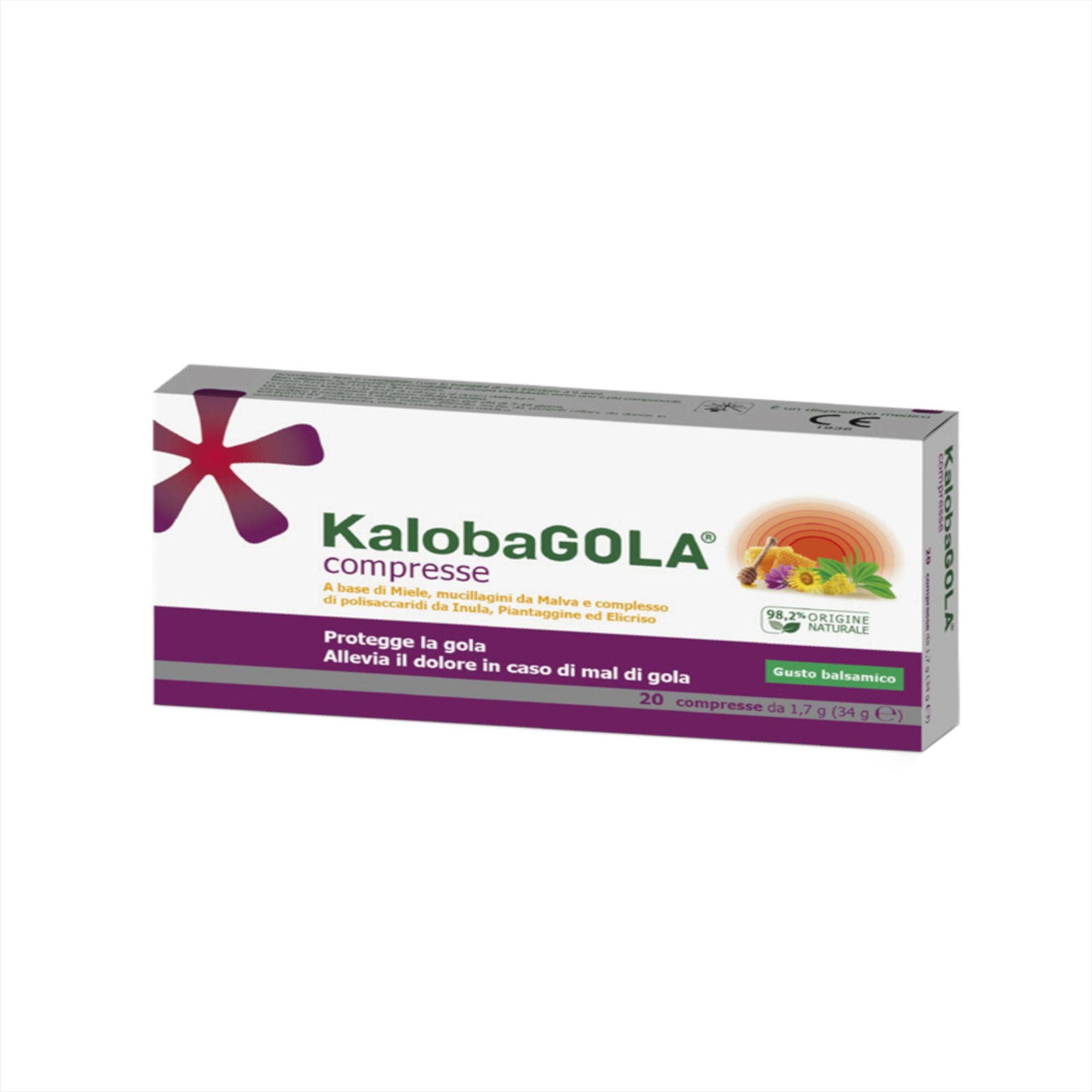 SCHWABE Kaloba Gola Compresse 20 Compresse 