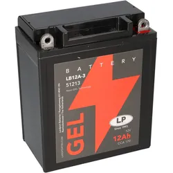 Batterie 12V 12Ah für Motorrad Startbatterie MG LB12A-3