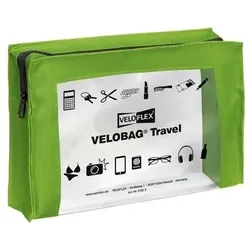 Veloflex Reißverschlusstasche Velobag Travel A5 grün