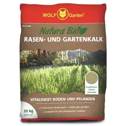 WOLF-Garten NaturaBio Rasen- & Gartenkalk P744 10kg