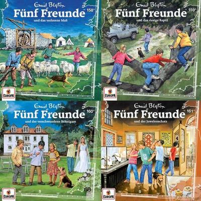Fünf Freunde-Sammlung Folgen 158-161 - Katrin McClean,Christian Gailus, Audio, 4069828330849