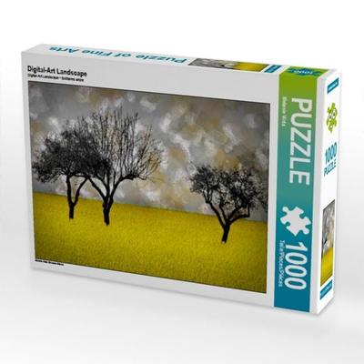 CALVENDO Puzzle Digital-Art Landscape | 1000 Teile Lege-Größe 64x48cm Foto-Puzzle für glückliche Stunden