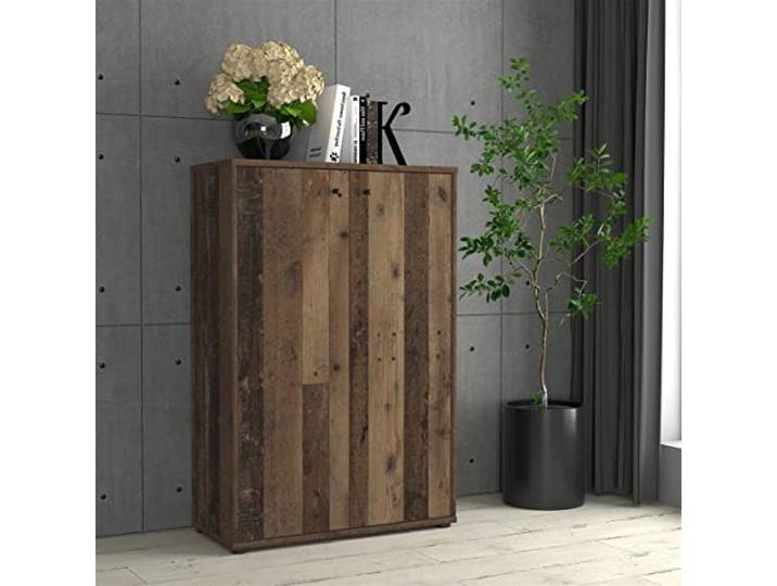 möbelando Kommode Beistellschrank Holzschrank Anrichte Standschrank Schrank Tembi III Old Wood Vintage