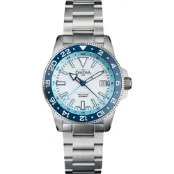 Davosa Diving Argonautic World Traveller 161.542.40 - weiß,silber - 41,5mm