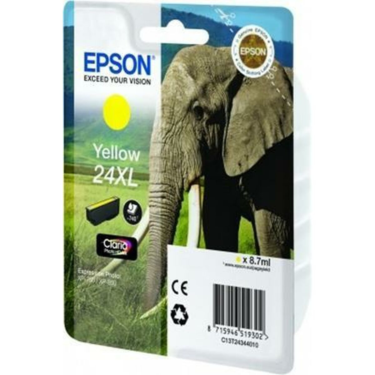 Epson 24XL printerpatroon geel