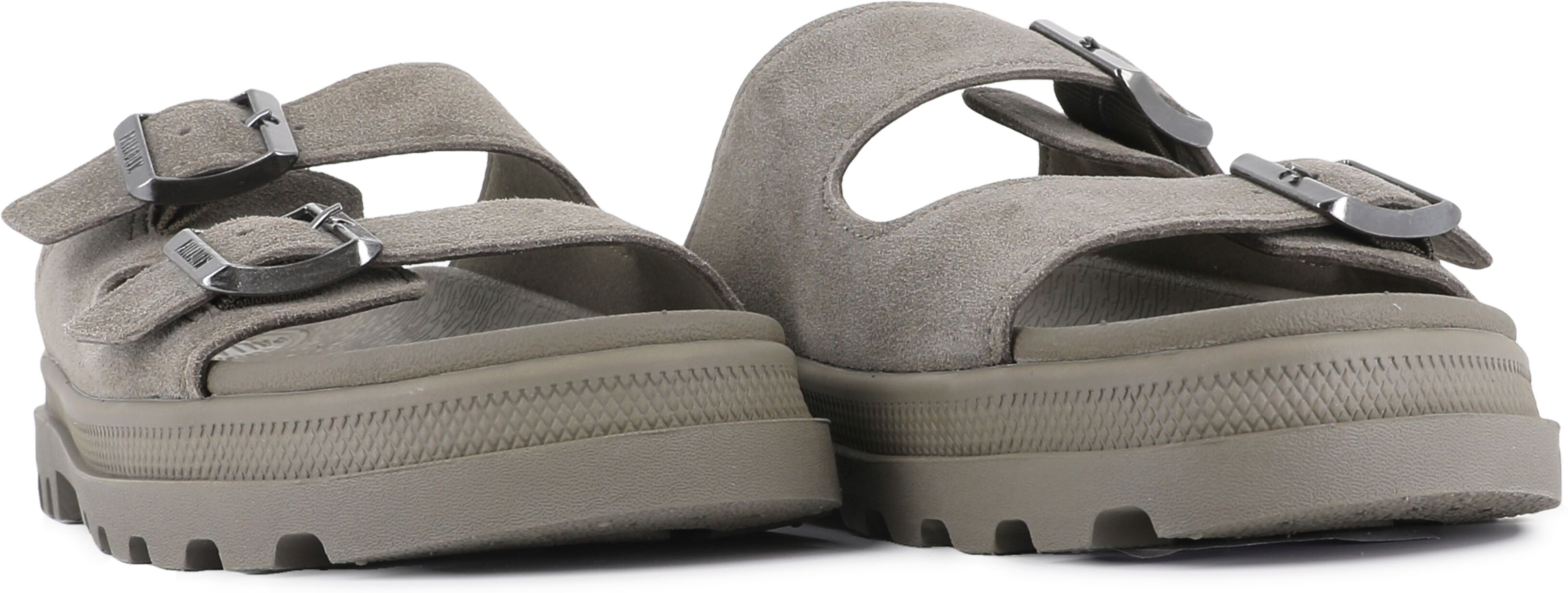 Pantolette PALLADIUM "DUNELITE RIVIERA SDE", Damen, Gr. 43, braun (rocks), Schuhe Pantolette rocks 43