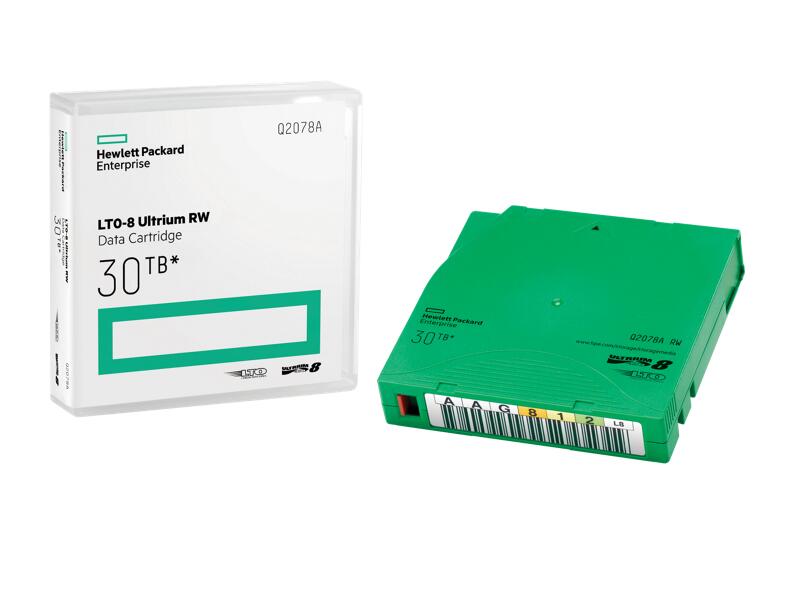 Hewlett-Packard Enterprise HPE LTO-8 Ultrium 30TB RW-Datenkassette (Q2078A)