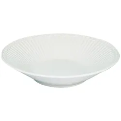 GreenGate Pasta Teller Alice, Ø 23 x H5 cm, weiss