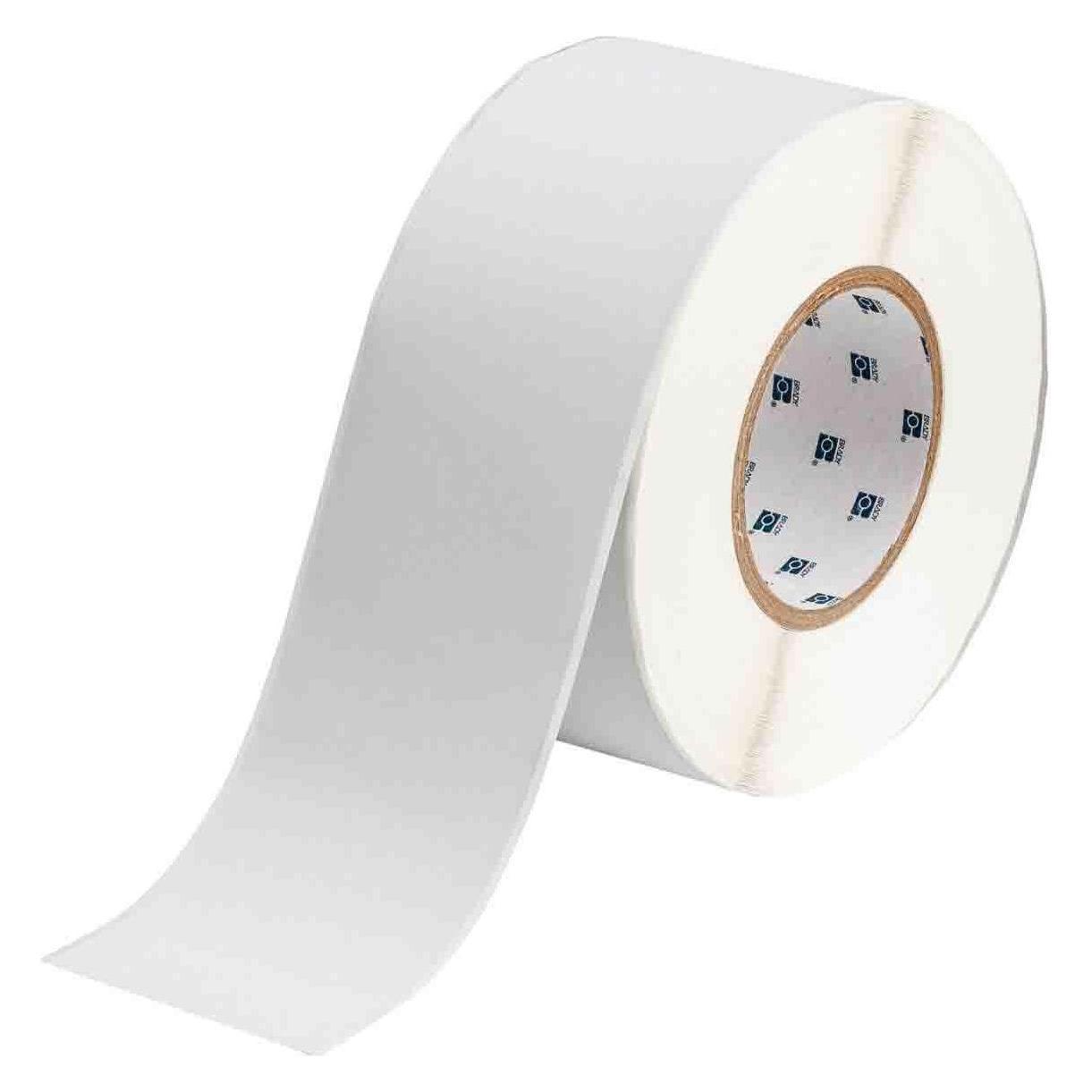Brady THT-21-437, Polyvinylfluorid, Weiss, 76.20 mm x 91.44 m, selbstverlöschend, permanent (1 Roll (76.20 mm) (THT-21-437)