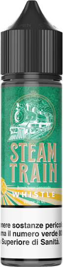 Steam Train Whistle Liquido Shot 20ml Limonata Zucchero
