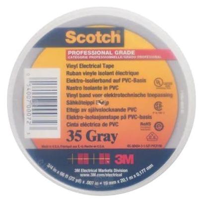 3M TAPE 35 PVC GR 19MMX20M (19 mm) (7100239019)