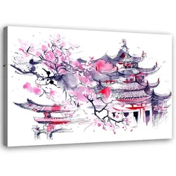 BILD Japan Aquarell 90x60cm