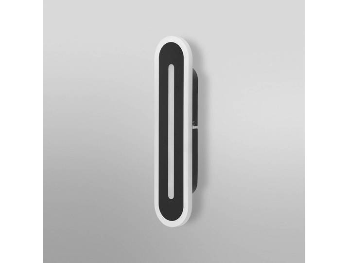LEDVANCE SMART+ WiFi Orbis Bath Wall 30 cm schwarz Wall, dimmbar, schwarz, für Badezimmer, Metall, Modern