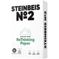Steinbeis, Kopierpapier, No. 2 Trend White (500 Blätter, 80 g/m2)