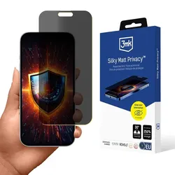 3mk Silky Matt Privacy - matt privacy Folie für iPhone Air