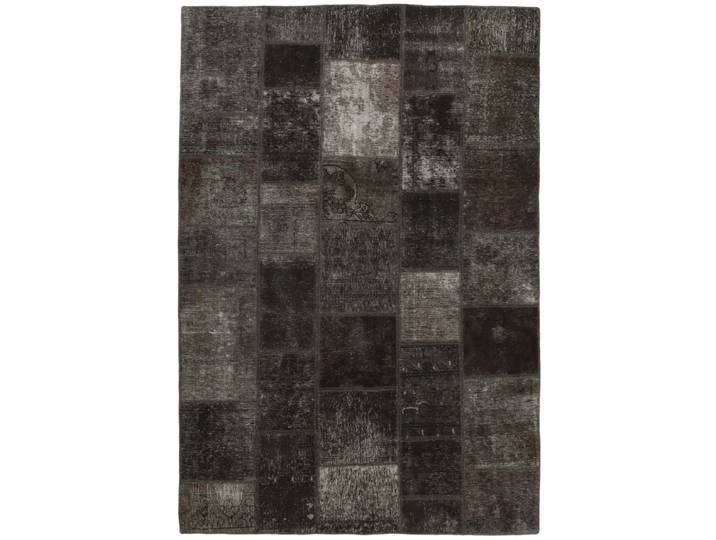Patchwork Teppich 166x240 Handgeknüpft Modern Orientteppich Perserteppich Wolle