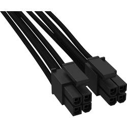 BeQuiet Computer, Strom Kabel [1x ATX-Stecker 8pol. (4+4) - 1x ATX-Stecker 8pol. (4+4)] 0.45 m Schwarz BC060