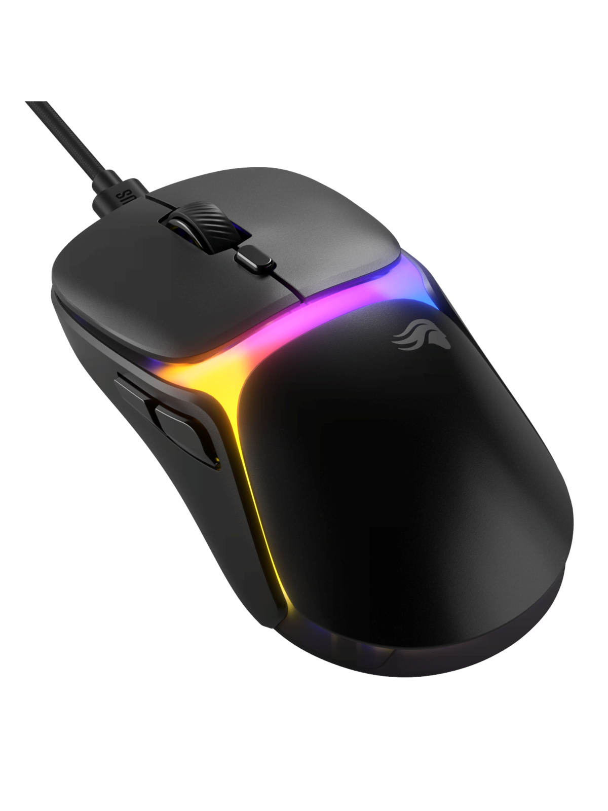 Glorious Model O3 Wired - Black - Gaming Maus (Schwarz)