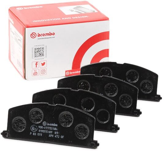 BREMBO P 83 011 Brake pad set