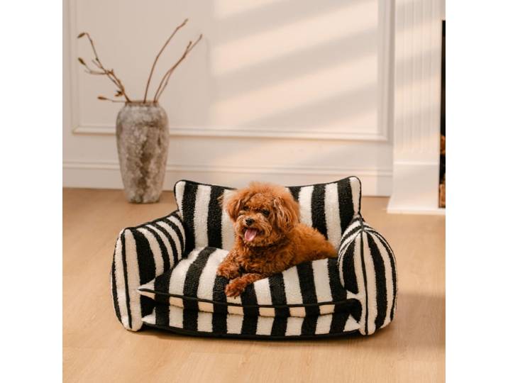 Lit pour animaux de compagnie canapé hiver chaud nid de chat lits de couchage pour animaux de compagnie pour petits chiens moyens chats doux confortable peluche chiot lit fournitures pour animaux de