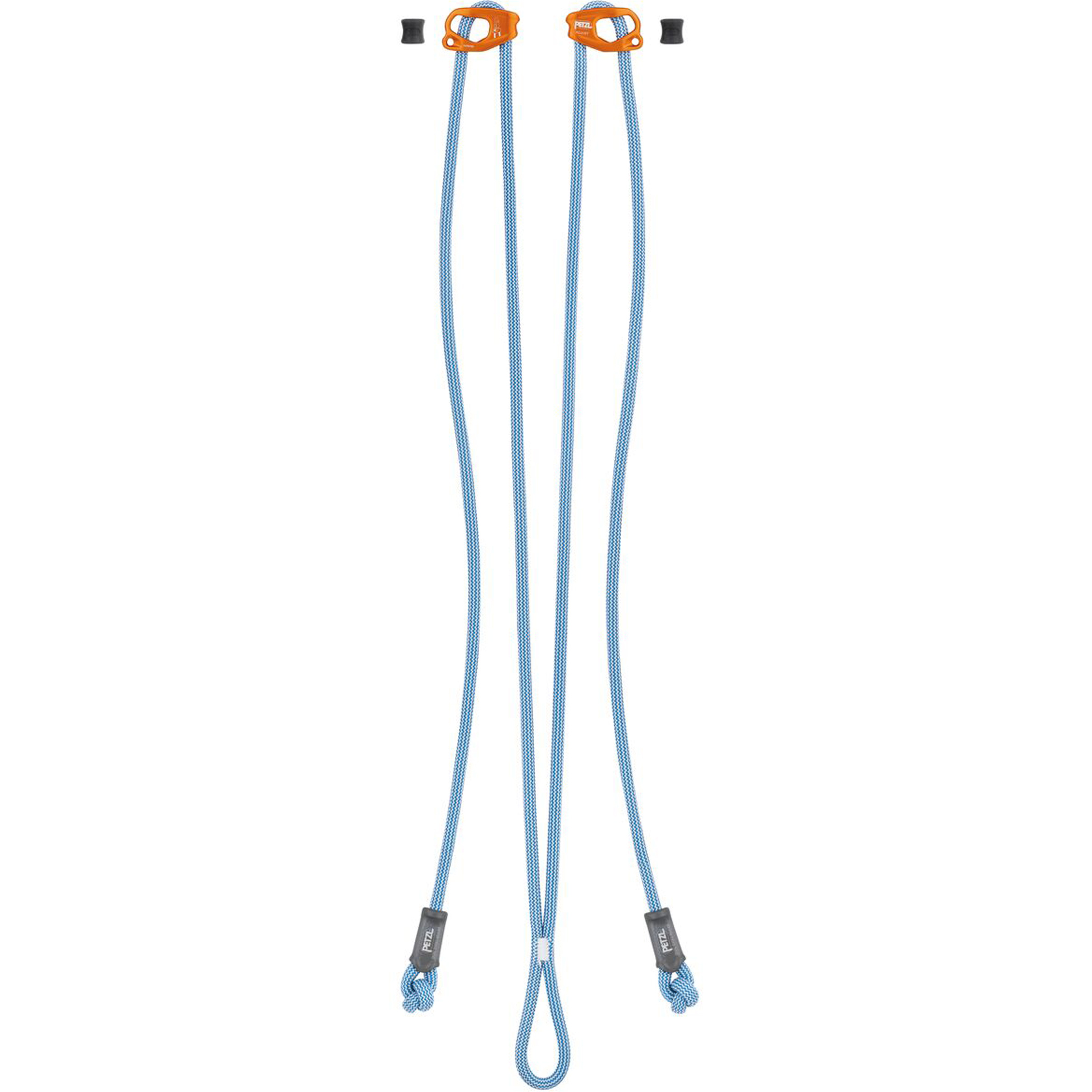 Petzl Dual Evolv Adjust Lanyard Bandschlingen & Reepschnüre blau Alpinklettern