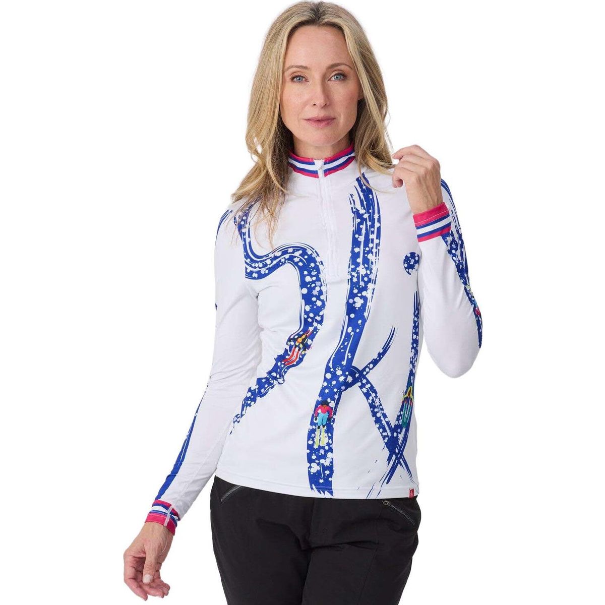 Krimson Klover Ariel Ski Top white (963) M KK-F26552-963-M