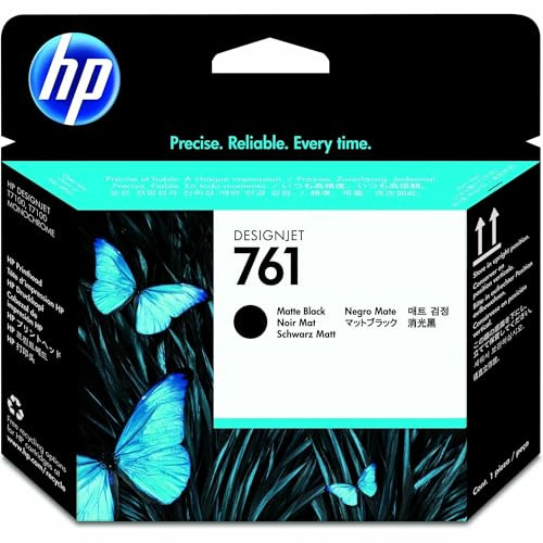 HP 761 Large Format Printhead Mat Zwart CH648A