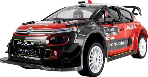 Amewi Hyper Go Citroen C3 WRC Rallye Brushless 1:7 RC Modellauto Elektro Rally Allradantrieb (4WD) 2,4 GHz mit Geräuschefunktion, mit Lichteffekt
