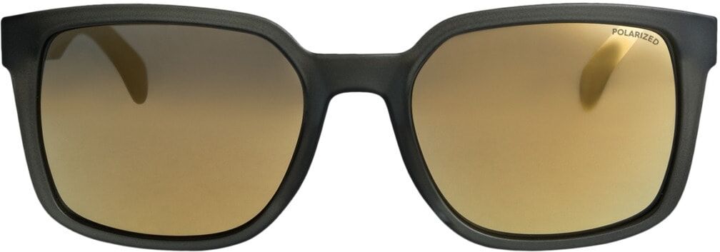 Sonnenbrille QUIKSILVER "Warlock P", Herren, grau (smoke, gold), Sonnenbrillen Sonnenbrille