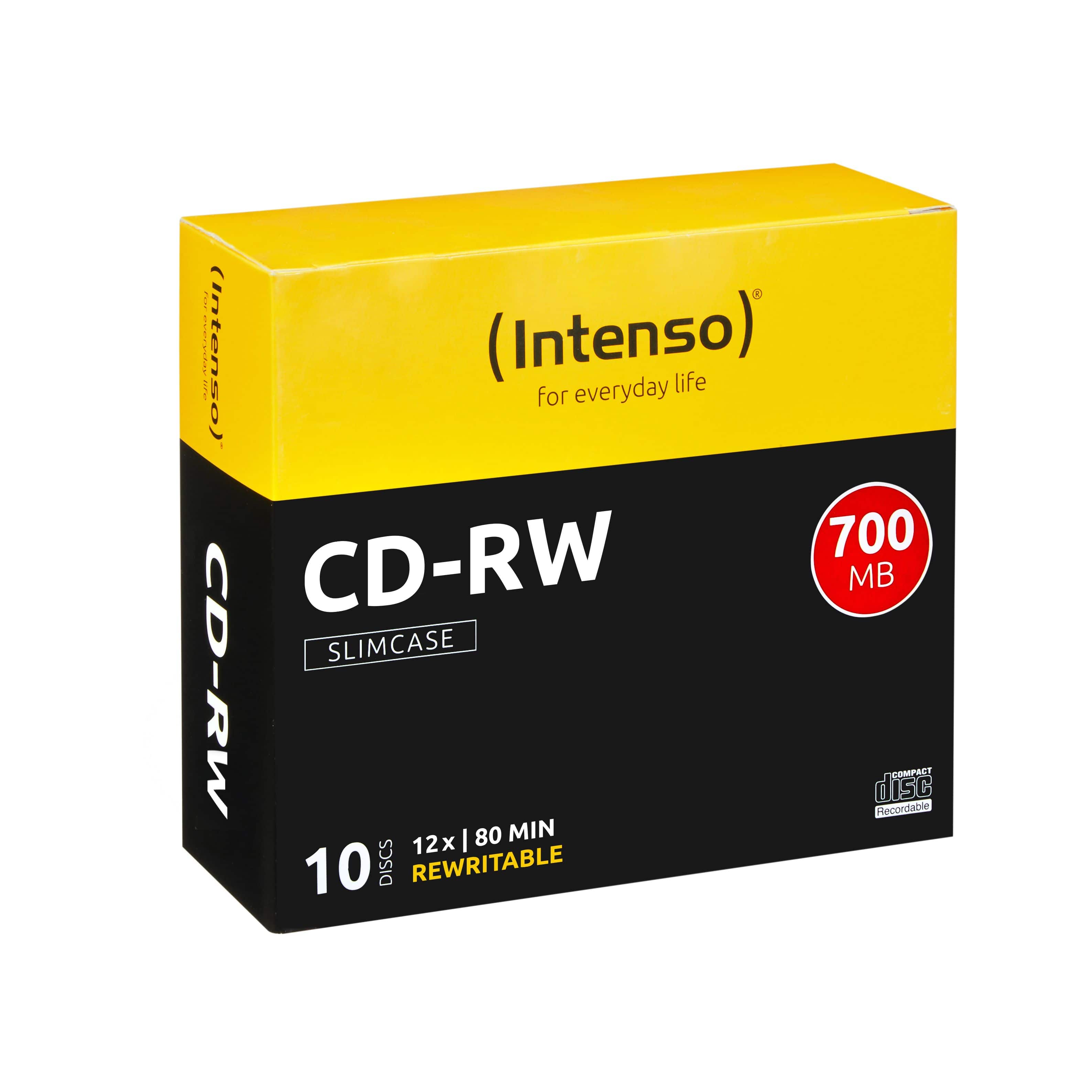 Intenso CD-RW 700MB / 80min, 12x 2801622