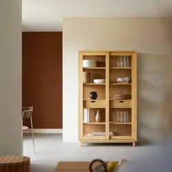 Geschirrschrank Adel aus massivem Eichenholz 110