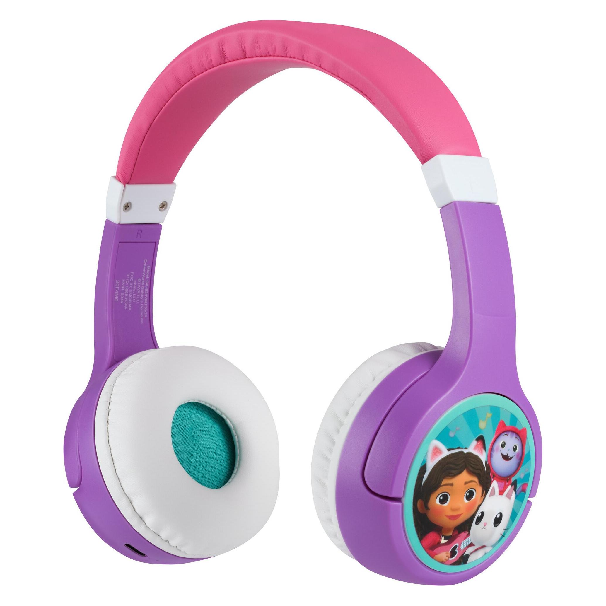 Watchitude Ekids - Gabby's Dollhouse - Kabellose Bluetooth Kopfhörer (GA-B34)