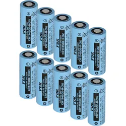 10x FDK Lithium 3V Batterie CR 17450ER A - Hochstromzelle