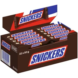 Snickers 32 Riegel x 50 g (1,6kg)
