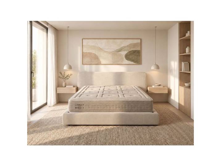 Matelas XALUCA ORGANIC LATEX SPRING 200X200 Hauteur 28 cm
