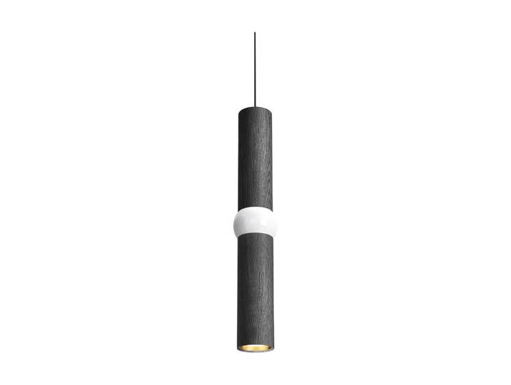 Oblure Lightbone Pendelleuchte Medium 53,8 cm, Schwarzeiche