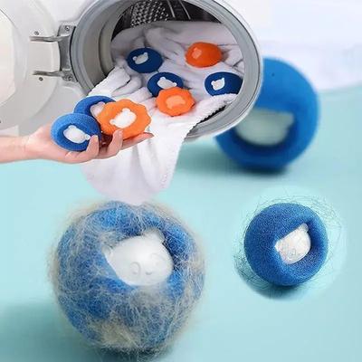 Inspired Living FurGuard Pet Hair Remover For Laundry Reusable Laundry Balls blue 1pc
