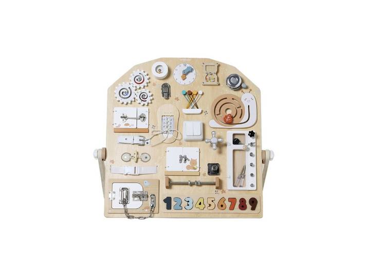 vertbaudet Lernspielzeug Activity-Board aus Holz FSC®