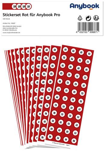 Anybook Sticker-Set 480St.